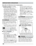 Preview for 10 page of Frigidaire FAFS4272L N (French) L'Utilisation Et L'Entretien