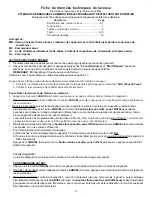 Предварительный просмотр 6 страницы Frigidaire FAFS4272L W Tech Data Sheet