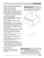 Предварительный просмотр 35 страницы Frigidaire FAFW3001LW1 Installation Manual