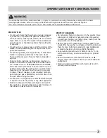 Preview for 3 page of Frigidaire FAFW3577KA - Affinity Series 27-in Front-Load Washer Use And Care Manual