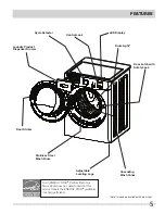 Preview for 5 page of Frigidaire FAFW3577KA - Affinity Series 27-in Front-Load Washer Use And Care Manual