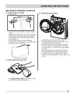 Preview for 7 page of Frigidaire FAFW3577KA - Affinity Series 27-in Front-Load Washer Use And Care Manual