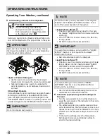 Preview for 8 page of Frigidaire FAFW3577KA - Affinity Series 27-in Front-Load Washer Use And Care Manual