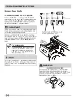 Preview for 14 page of Frigidaire FAFW3577KA - Affinity Series 27-in Front-Load Washer Use And Care Manual