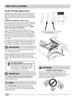 Предварительный просмотр 22 страницы Frigidaire FAFW3801L W Use & Care Manual