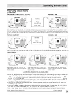 Preview for 9 page of Frigidaire FAH086T1T10 Use & Care Manual