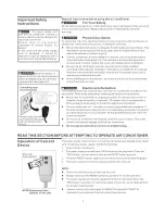 Preview for 4 page of Frigidaire FAH08ES1TA11 Use & Care Manual