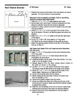 Preview for 9 page of Frigidaire FAH106S1T - 10000 BTU Through-the-Wall Air Conditioner Installation Instructions Manual