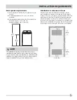 Preview for 5 page of Frigidaire FAHE1011MW Installation Instructions Manual