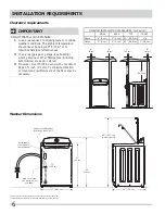 Preview for 6 page of Frigidaire FAHE1011MW Installation Instructions Manual