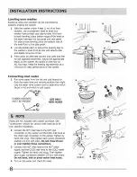 Preview for 8 page of Frigidaire FAHE1011MW0 Installation Manual