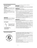 Preview for 4 page of Frigidaire FAK085P7V1 Use & Care Manual