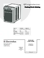 Frigidaire FAK085Q7 Factory Parts Catalog preview