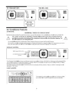 Предварительный просмотр 9 страницы Frigidaire FAK085R7V - Slider/Casemen Room Air Conditioner Use & Care Manual