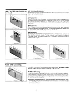 Preview for 9 page of Frigidaire FAK123J1V1 Owner'S Manual