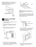 Preview for 7 page of Frigidaire FAL125M1A1 Installation Instructions Manual