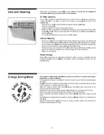 Preview for 11 page of Frigidaire FAM155R1AA Use & Care Manual