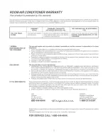 Preview for 2 page of Frigidaire FAM157R1A1 Use & Care Manual