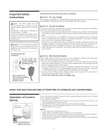 Preview for 4 page of Frigidaire FAM157R1A1 Use & Care Manual