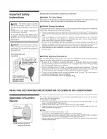 Preview for 4 page of Frigidaire FAM157S1A11 Use & Care Manual