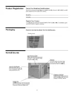 Preview for 3 page of Frigidaire FAM18HS2AA Use & Care Manual