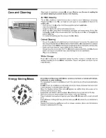 Preview for 11 page of Frigidaire FAM18HS2AA Use & Care Manual