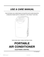 Frigidaire FAP094 Use And Care Manual preview