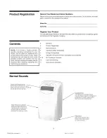 Предварительный просмотр 3 страницы Frigidaire FAP094 Use And Care Manual