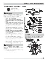 Preview for 15 page of Frigidaire FARE1011MW Installation Manual