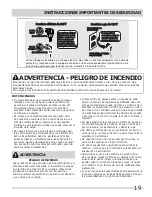 Preview for 3 page of Frigidaire FARE4044MW (Spanish) Uso Y Cuidado