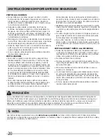 Preview for 4 page of Frigidaire FARE4044MW (Spanish) Uso Y Cuidado