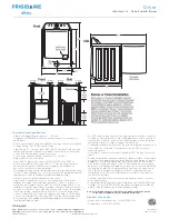 Предварительный просмотр 3 страницы Frigidaire FARE4044MW Specifications