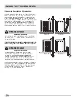 Preview for 26 page of Frigidaire FARG1011MW Installation Instructions Manual