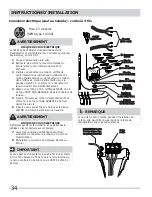 Preview for 34 page of Frigidaire FARG1011MW Installation Instructions Manual