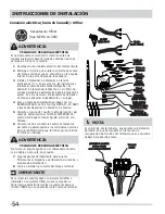 Preview for 54 page of Frigidaire FARG1011MW Installation Instructions Manual