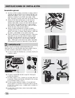 Preview for 56 page of Frigidaire FARG1011MW Installation Instructions Manual