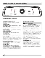 Preview for 8 page of Frigidaire FARG4044MW (Spanish) Uso Y Cuidado