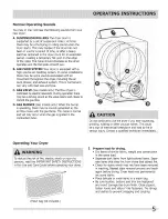 Preview for 5 page of Frigidaire FARG4044MW0 Use & Care Manual