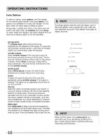 Preview for 10 page of Frigidaire FARG4044MW0 Use & Care Manual