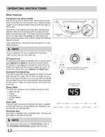 Preview for 12 page of Frigidaire FARG4044MW0 Use & Care Manual