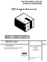 Preview for 1 page of Frigidaire FAS155K1A Factory Parts Catalog