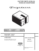 Frigidaire FAS155K1A3 Factory Parts Catalog preview