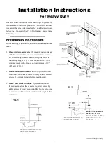 Frigidaire FAS156N1 Installation Instructions Manual preview