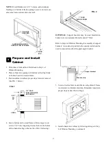 Preview for 7 page of Frigidaire FAS156N1 Installation Instructions Manual