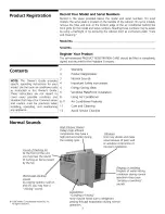 Предварительный просмотр 3 страницы Frigidaire FAS185M2A1 Owner'S Manual