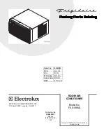 Предварительный просмотр 1 страницы Frigidaire FAS186N2 Factory Parts Catalog