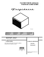 Frigidaire FAS254J2A Factory Parts Catalog preview