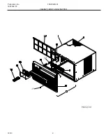 Предварительный просмотр 2 страницы Frigidaire FAS254M2A Factory Parts Catalog