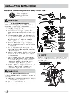 Preview for 18 page of Frigidaire FASE7021NW Installation Instructions Manual