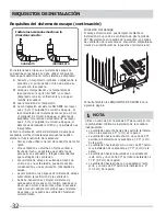 Предварительный просмотр 32 страницы Frigidaire FASE7021NW Installation Instructions Manual